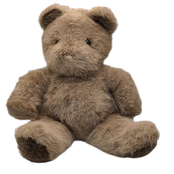 Vintage Gund Plush Teddy Bear Light Brown Plush Stuffed Animal Seventeen in 1986 - Picture 1 of 10